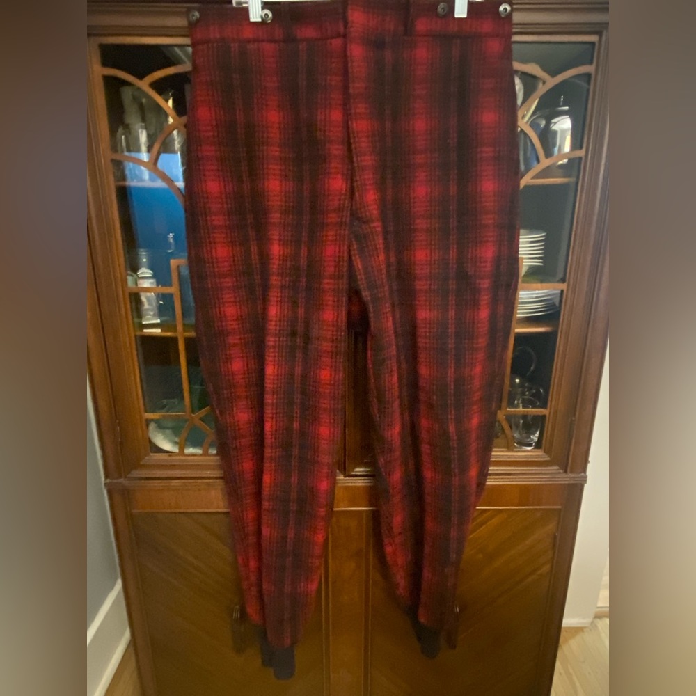 Vintage Men’s Woolrich Buffalo Plaid Wool Hunting Pants